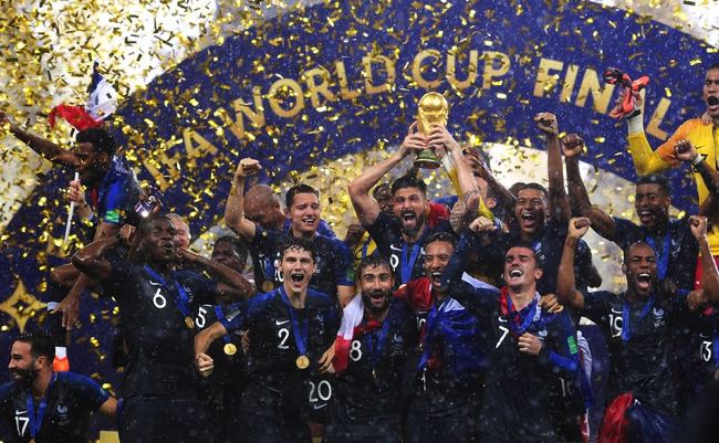 FIFA World Cup in Russia with France taking the win